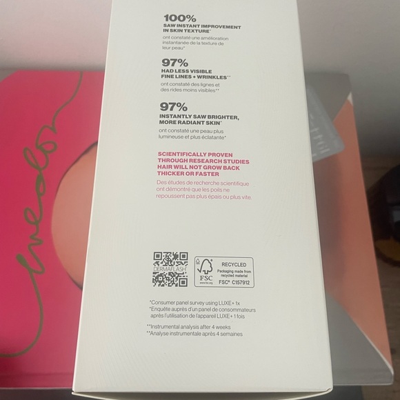 Dermaflash Luxe+ Sonic Dermaplaning & Peach Fuzz Removal Set Brand New - Picture 4 of 5